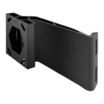 MINN KOTA Raptor Jack Plate Adapter Bracket - Port, 5" Setback, 4" Rise, Black