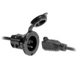 MINN KOTA AC Power Port-Black / MKR-21