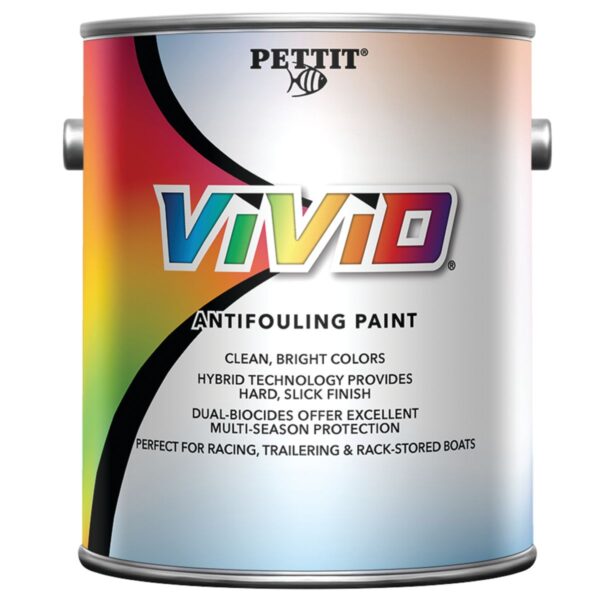 Vivid Ablative Antifouling - Multi-Season - Bright Black, Gallon