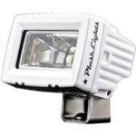 PLASHLIGHTS 20W Low Profile LED Spreader Light - 120 Scene Flood - White Housing