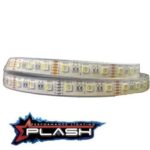 PLASHLIGHTS 12v RGB Color Changing Waterproof Flexible Light Strip - Ip68 - 10'