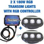 PLASHLIGHTS RGB Pair - 180W - 13,950 Lm/Ea - Includes RGB Controller