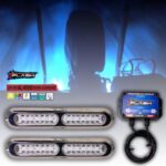 PLASHLIGHTS Poquito 60W Underwater Transom Light - RGB - Pair - W/ Controller