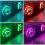 PLASHLIGHTS Multicolor LED Speaker Rings - High Output - JL Audio M6-770X