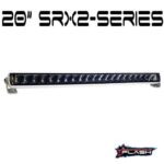 PLASHLIGHTS 20" SRX2-Series Single Row LED Light Bar - White Housing