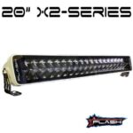 PLASHLIGHTS 20" X2-Series LED Light Bar - White Housing