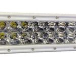 PLASHLIGHTS 30" XX-Series LED Light Bar - 5W - Curved - White Housing