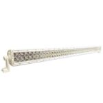 PLASHLIGHTS 50" XX-Series LED Light Bar - 5W - Curved - White Housing