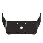 POWER-POLE Pontoon Mount- 17.5-19" Riser Black