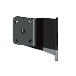 POWER-POLE Braced Kit S-2-3 Port, Black