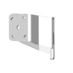 POWER-POLE Braced Kit S-2-3 Port, White