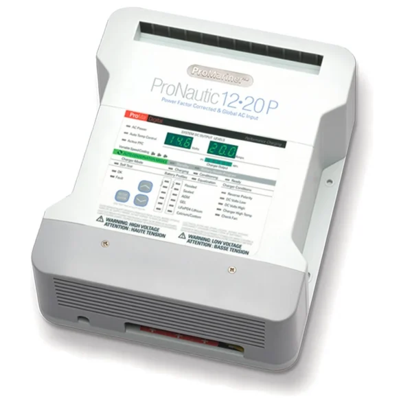 ProNautic 1220P Onboard Marine Battery Charger, 20 Amp, 12V, 3-Banks
