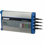 ChargePro Onboard Waterproof Marine Battery Charger with Ignition and Reverse Polarity Protection, 15 Amp, 12V, 3-Bank
