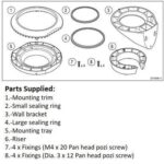 RAYMARINE Clamshell Riser Kit For RS150