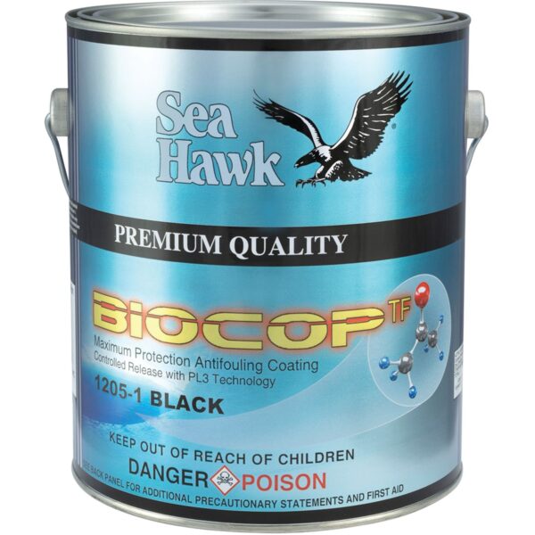 Biocop TF Dual Biocide Ablative Antifouling Paint - Light Blue, Gal