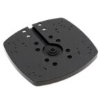 SEAVIEW BLACK - Modular plate for mounts ending in M1 to fit almost ALL closed dome and open array radars (check ref guide)