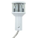 SEAVIEW C5 Certified Round 3NM LED Combination Mast Head Allround Light Blk/IP67 Watertight, in White