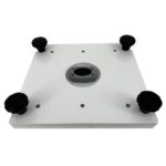SEAVIEW Removable Base for Pedestal Mounts with a 10" x 10" Base Plate - White