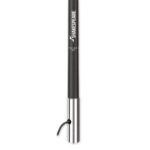 SHAKESPEARE 8', 6dB Classic VHF, w/ chrome ferrule and 15' RG-58 cable IN BLACK