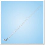SHAKESPEARE 8', 6dB Classic VHF, w/ chrome ferrule and 15' RG-58 cable - 5102