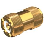 SHAKESPEARE Gold-plated barrel connector for PL-259 ended cables