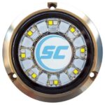SHADOW-CASTER 16 LEDs Bronze Underwater Marine Light - Blue & White