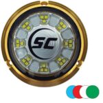 SHADOW-CASTER 24 LEDs Bronze Underwater Marine Light - Color Changing