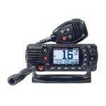 STANDARD HORIZON ECLIPSE BLACK 25W Fixed Mount VHF radio with Dot Matrix LCD, Hand Mic with Keys