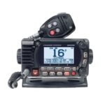 STANDARD HORIZON EXPLORER BLACK 25W Fixed Mount VHF/NMEA200 radio RAM MIC Compatible with Dot Matrix LCD