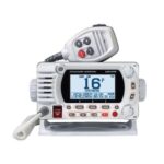 STANDARD HORIZON EXPLORER WHITE 25W Fixed Mount VHF/NMEA200 radio RAM MIC Compatible with Dot Matrix LCD