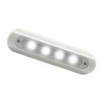 TACO LED DECK Light, FLAT Mount White
