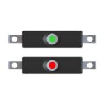 TACO LED NAV Light, Suproflex RUB RAIL Black Plastic